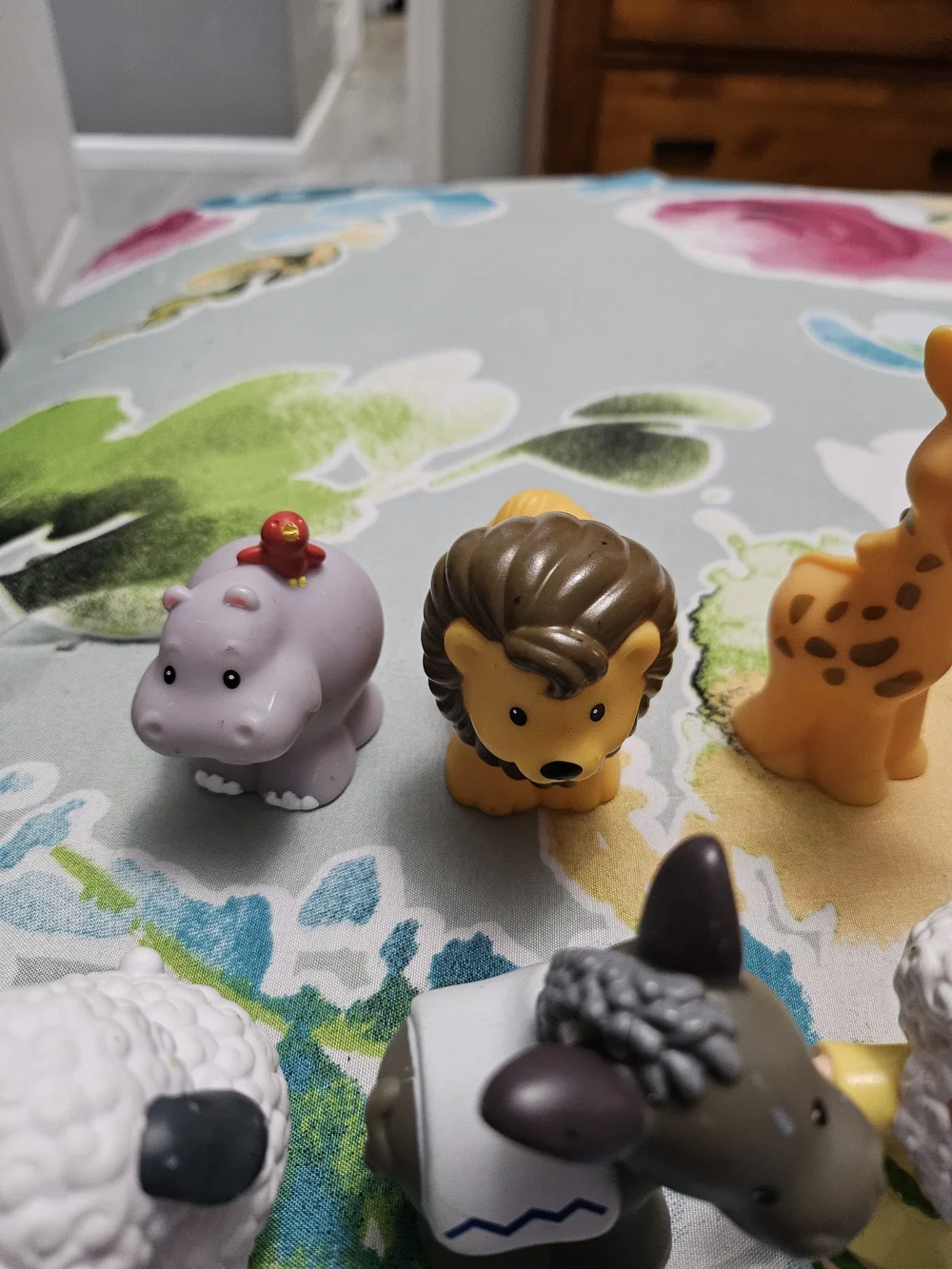 12-Piece Kids Animal & Character Figure Set - Multicolor